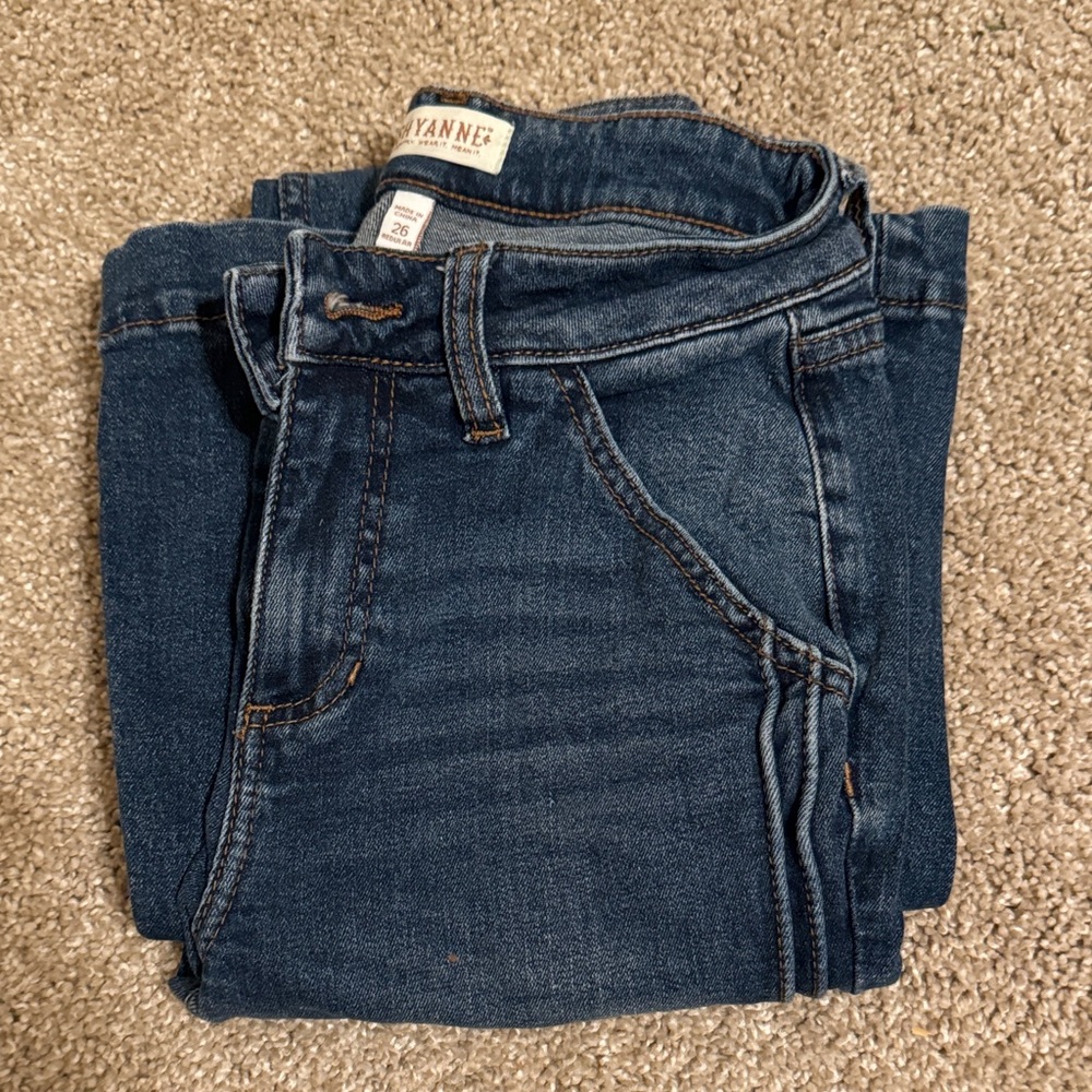 Shyanne Mid Rise Boot Cut Jeans